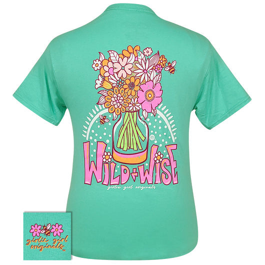 Girlie Girl Originals Preppy Wild & Wise Flowers T-Shirt