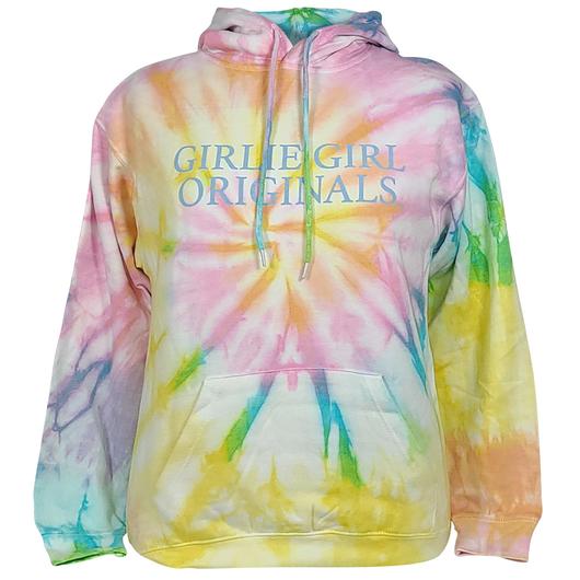 Girlie Girl Originals Logo Tie Dye Dream Long Sleeves Sweatshirt Hoodie