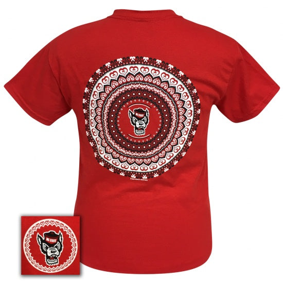 North Carolina Preppy Mandala T-Shirt