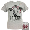 MSU Mississippi State Preppy Heifer Please Cow T-Shirt