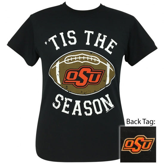 OSU Oklahoma State Preppy Tis the Season T-Shirt