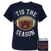 Auburn Tigers Preppy Tis the Season T-Shirt