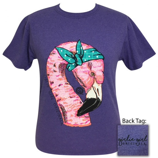 Girlie Girl Originals Bandana Flamingo T-Shirt
