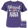 Girlie Girl Originals Preppy Blessed Nana Arrow T-Shirt