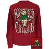 Girlie Girl Originals Preppy Heifer It&#39;s Cold Outside Long Sleeve T-Shirt