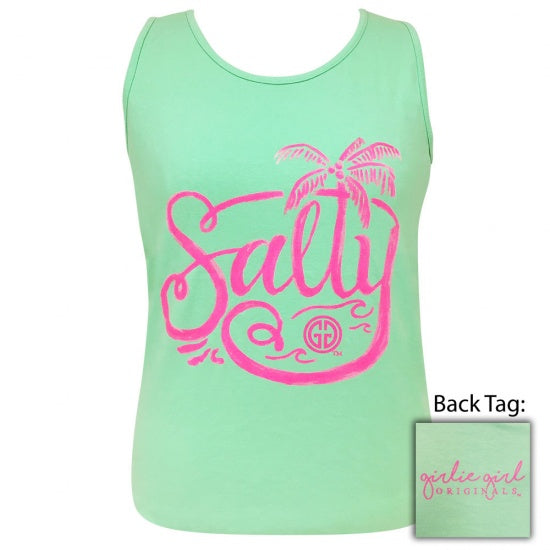 Girlie Girl Originals Preppy Salty Island Reef Comfort Color T-Shirt Tank Top