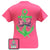 Girlie Girl Originals Anchor Bow Pearls Pink Bright T Shirt