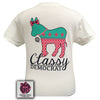 Sale Girlie Girl Originals Preppy Classy Democrat White T-Shirt