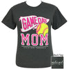Girlie Girl Originals Preppy Softball Game Day Mom T-Shirt - SimplyCuteTees