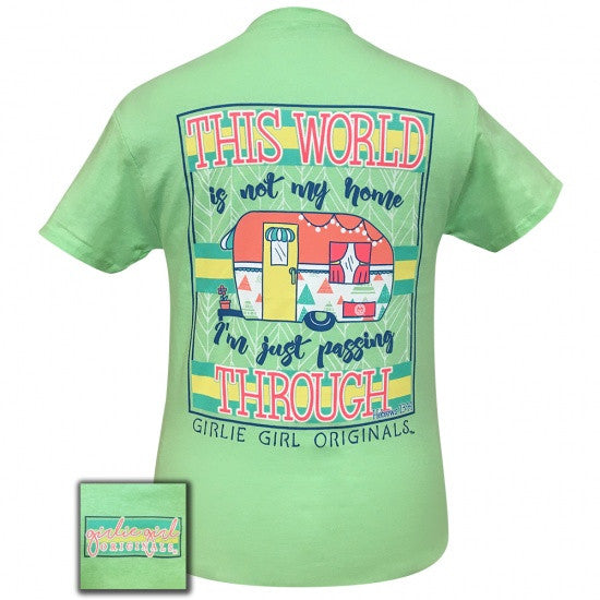 Girlie Girl Originals Preppy Hebrews 13:14 Camper T-Shirt