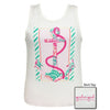 Girlie Girl Originals Preppy Rope Shell Anchor Tank Top - SimplyCuteTees