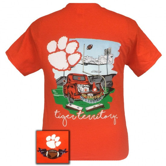 South Carolina Clemson Tigers Tailgates & Touchdowns Party T-Shirt - SimplyCuteTees