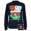 Auburn Tigers Tailgates &amp; Touchdowns Party Long Sleeve T-Shirt - SimplyCuteTees