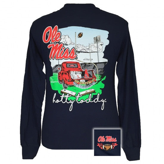 Mississippi Ole Miss Rebels Tailgates & Touchdowns Party Long Sleeve T-Shirt