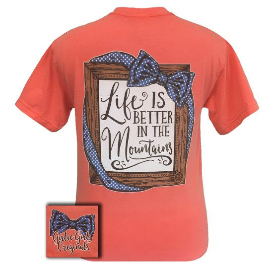 Sale Girlie Girl Originals Life Is Better In The Mountains Comfort Colors T-Shirt
