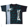 Liquid Blue Philadelphia Eagles Vertical Tie Dye NFL Football Unisex T-Shirt