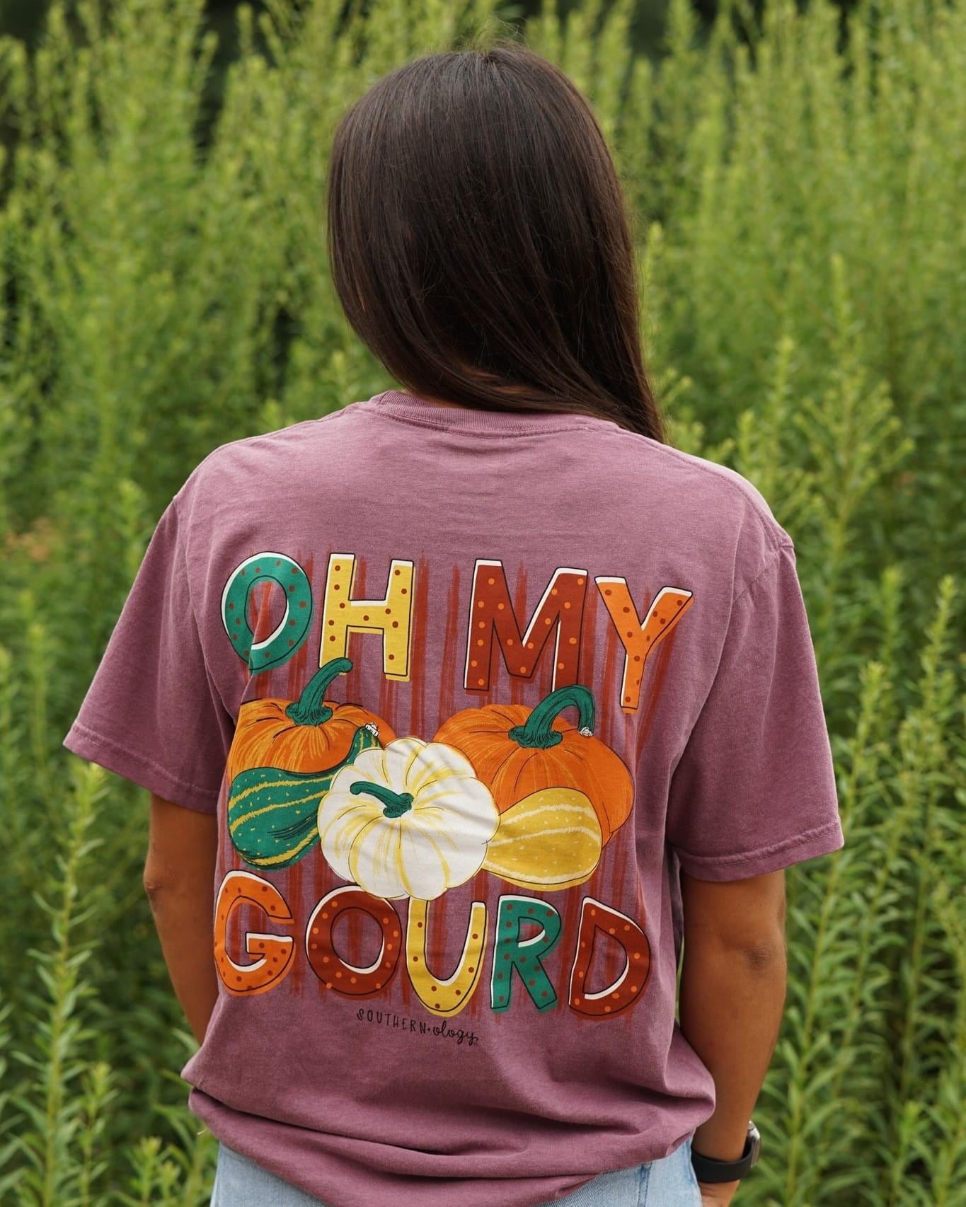 Southernology Oh My Gourd Pumpkins Comfort Colors T-Shirt