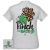 Girlie Girl Originals I Pinch Back Leopard Shamrock Irish T-Shirt