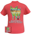 SALE Girlie Girl Originals Southern Aztec Happy &amp; Preppy Pig Bright Coral T Shirt