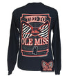 SALE Mississippi Ole Miss Rebels Tied To Prep Bow Long Sleeve T Shirt