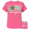 Girlie Girl Originals Preppy Love Volleyball Leopard Aztec T-Shirt