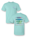 Sassy Frass Comfort Colors Life is a Beautiful Adventure Kayak Bright Girlie T Shirt