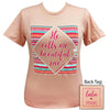 Girlie Girl Originals Lulu Mac Preppy He Calls Me Beautiful T-Shirt