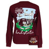 MSU Mississippi State Bulldogs Tailgate &amp; Touchdowns Party Long Sleeve T-Shirt