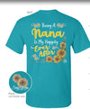 Sassy Frass Being a Nana is My Happily Ever After Sunflower T-Shirt