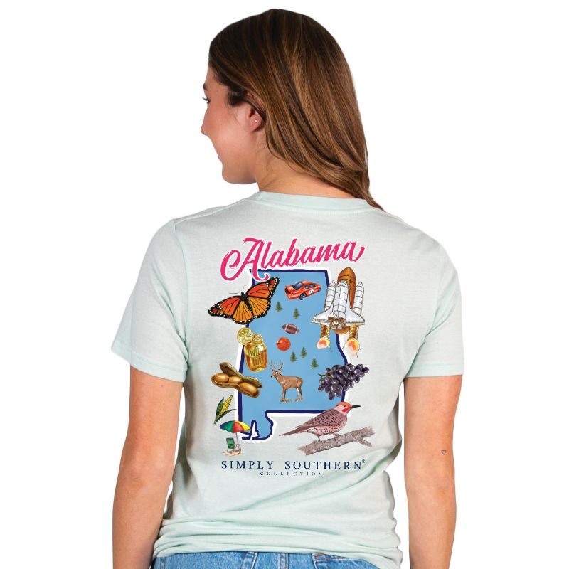 Simply Southern Preppy Alabama Breeze T-Shirt