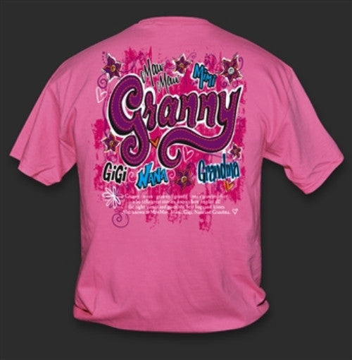 Sweet Thing Funny Granny Nana Grandma Gigi Girlie Bright T Shirt - SimplyCuteTees