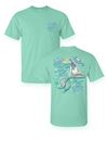 Sassy Frass Mermaid Get your Tail to the Beach Comfort Colors Bright T Shirt