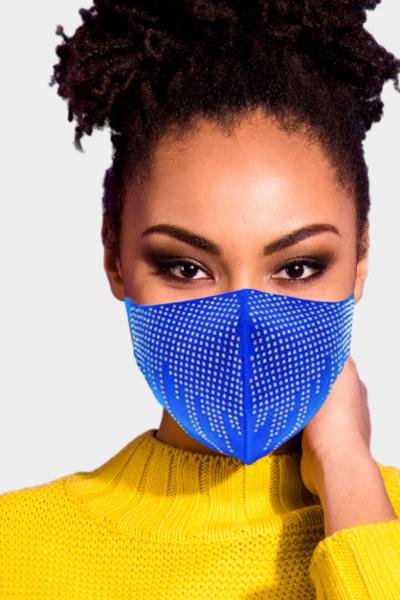 Stone Embellished Fashion Protective Mask