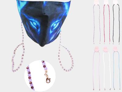 Beaded Fashion Protective Mask Holder Chain
