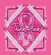 Sassy Frass Think Pink Breast Cancer Survivor Ribbon Bright Girlie T Shirt