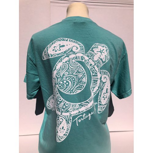 Southern Attitude Tortuga Moon Big Moon Comfort Colors T-Shirt