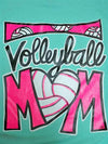 Southern Chics Funny Volleyball Mom Sports Sweet Girlie Bright T Shirt