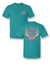 Sassy Frass Wild Heart Gypsy Soul Deer Antlers Flowers Comfort Colors Girlie Bright T Shirt