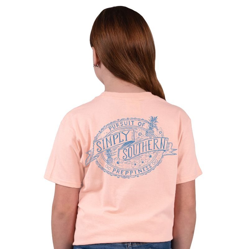 Simply Southern Pursuit Logo Lotus T-Shirt